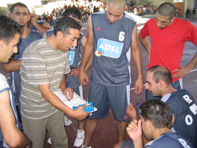 Orthodox Ramallah Club coach Nader